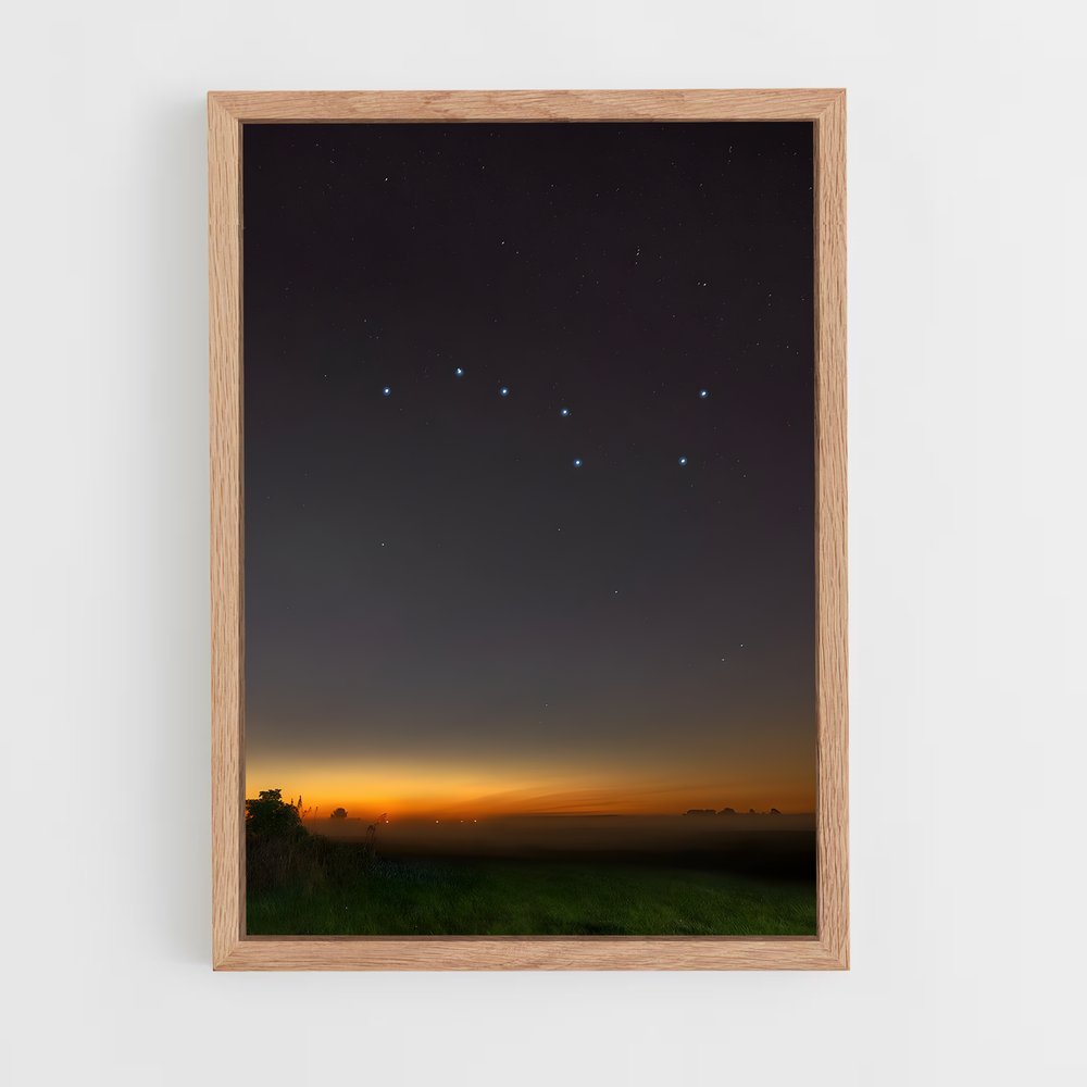 Poster Étoiles au Sommet – affiche Constellations (vue 4)